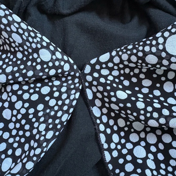 Black and White Polka Dot Tank Top - Picture 7 of 8